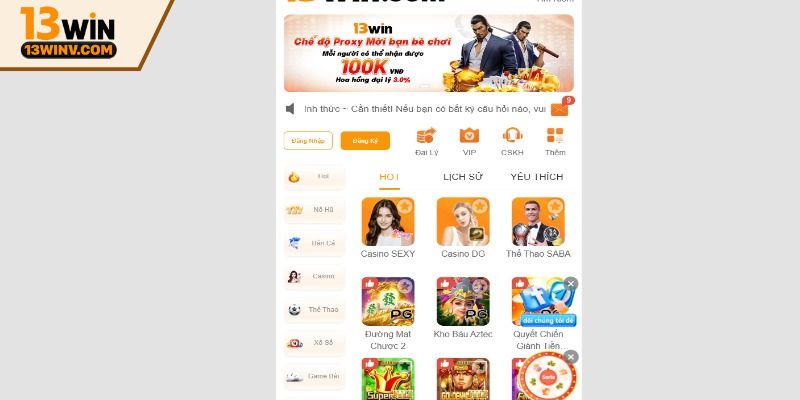 Giới thiệu 13WIN dành cho người mới tham gia